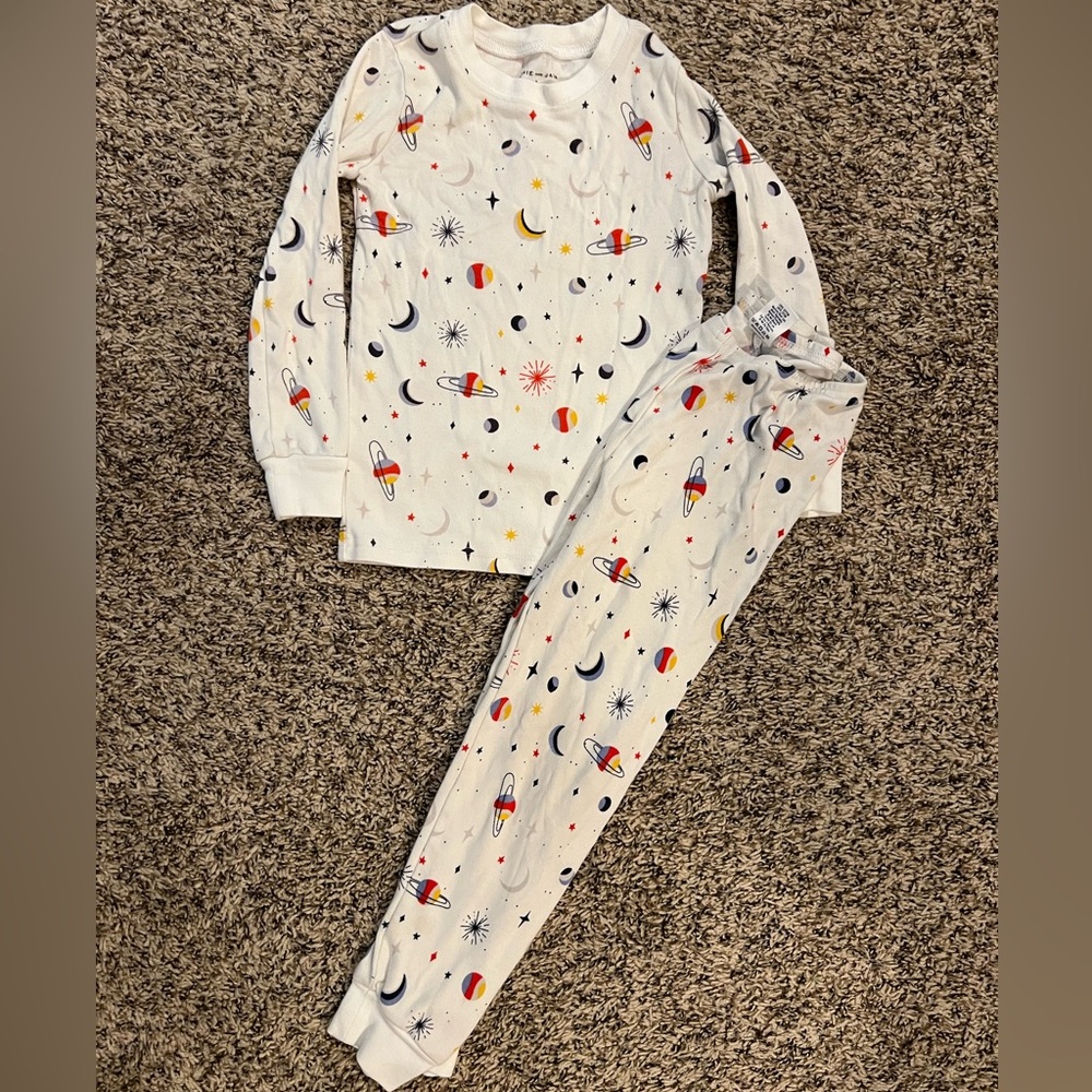 Janie and Jack size 5 pajamas long sleeve